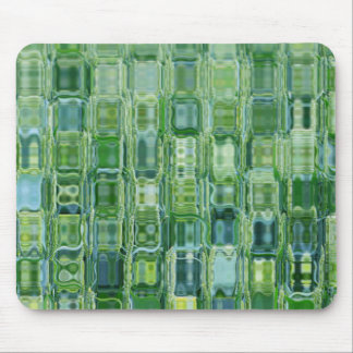 Groene Abstracte glasMuismat Muismat