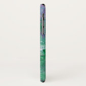 groene abstracte krijt Case-Mate iPhone case (Achterkant/links)