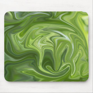 Groene abstracte mousepad muismat