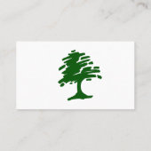 Groene Abstracte structuur | Landschapsarchitectuu Visitekaartje (Achterkant)