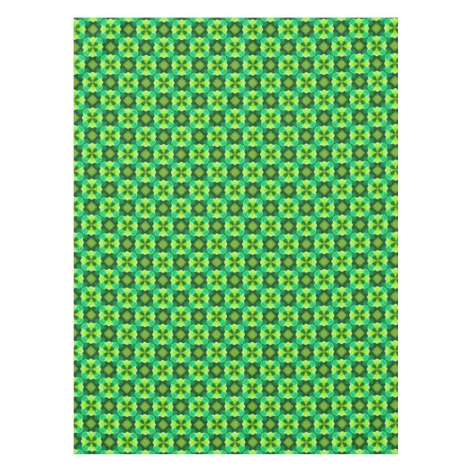 Groene Abstracte tablet Tafelkleed (Voorkant)