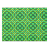Groene abstracte tafelkleed (Voorkant (Horizontaal))
