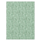 Groene Abstracte Vierkanten Kerst Tafelkleed (Voorkant)