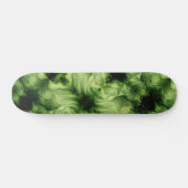 Groene Abstracte wervelkolom Skateboard (Horizontaal)