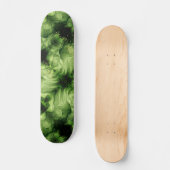 Groene Abstracte wervelkolom Skateboard (Voorkant)