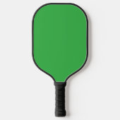 Groene achtergrond en witte rand voor een moderne  pickleball paddle (Voorkant)