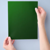 groene achtergrond flyer (Hand)