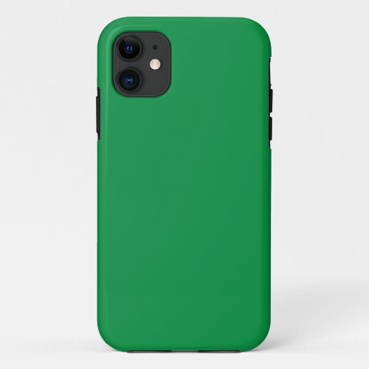 Groene Achtergrond met Witte Rand voor Modern Oost Case-Mate iPhone Case (Achterkant)