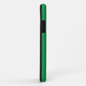 Groene Achtergrond met Witte Rand voor Modern Oost Case-Mate iPhone Case (Achterkant/rechts)