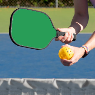Groene Achtergrond met Witte Rand voor Modern Oost Pickleball Paddle