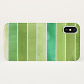 groene achtergrond voor grote waterverf - waterver Case-Mate iPhone case (Achterkant (horizontaal))