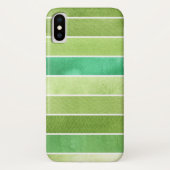 groene achtergrond voor grote waterverf - waterver Case-Mate iPhone case (Achterkant)