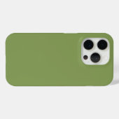 Groene achtergrondkleur Moss past dit aan Case-Mate iPhone Case (Achterkant (horizontaal))