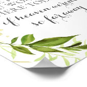 Groene adem, we weten dat je hier vandaag bent poster (Hoek)