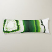 Groene agate lichaamskussen (Achterkant)
