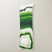 Groene agate lichaamskussen (Achterkant (Verticaal))