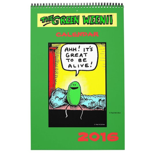 Groene agenda 2016 kalender (Hoes)