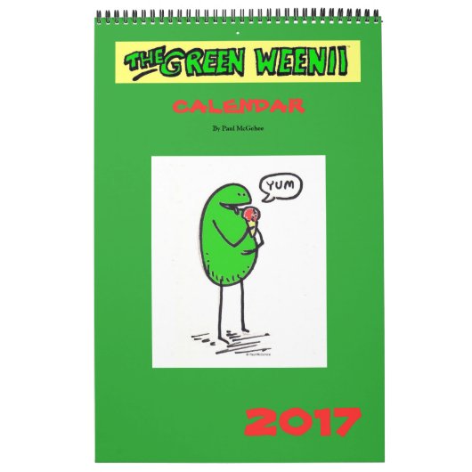 Groene agenda 2017 kalender (Hoes)