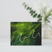 Groene algen en water pccnm briefkaart (Staand voorkant)