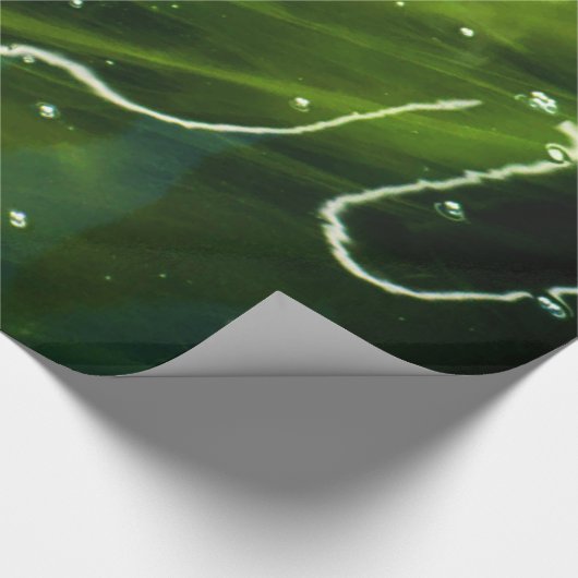 Groene algen en water wpcnm cadeaupapier (Hoek)