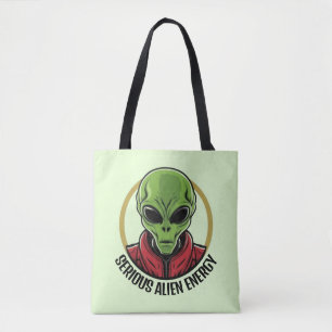 Groene Alien Draagtas