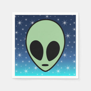 Groene Alien Servet