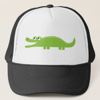 Groene Alligator Trucker Pet