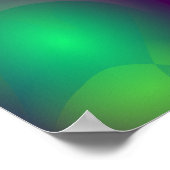 Groene amfibiebioscoop poster (Hoek)