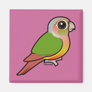 Groene anananasappelwijn met baarmoederhals magneet