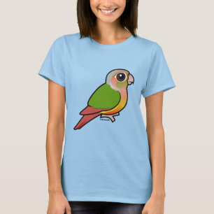 Groene anananasappelwijn met baarmoederhals t-shirt