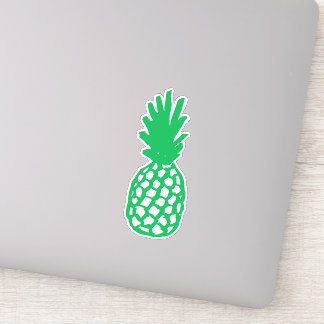 Groene Ananas Design Sticker
