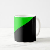 Groene anarchist koffiemok (Voorkant rechts)