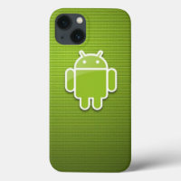 Groene Android iPhone 13 Hoes