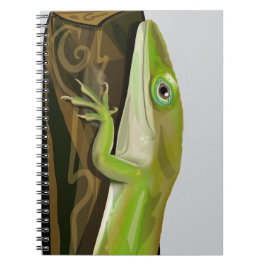 Groene Anolis Hagedis Notitieboek