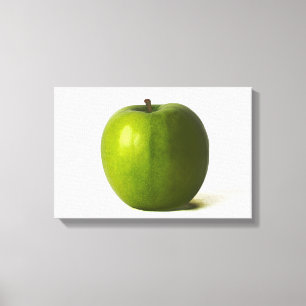 Groene appel 16,50x11 (41,25x27,5cm) waccna canvas afdruk