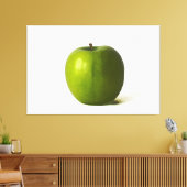 Groene appel 60x40 (150x100cm) waccna canvas afdruk (Insitu (Woonkamer))
