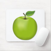 Groene appel muismat (Met muis)