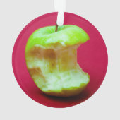 Groene appelbloem ornament (achterkant)