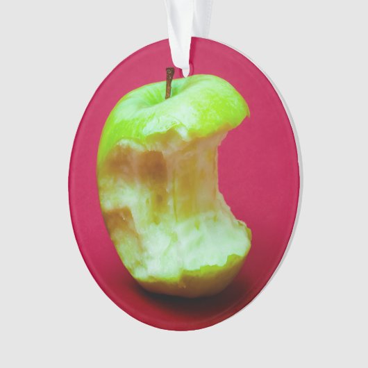 Groene appelbloem ornament (voorkant)