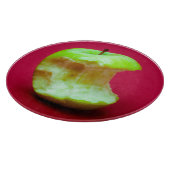 Groene appelbloem snijplank (Hoek)