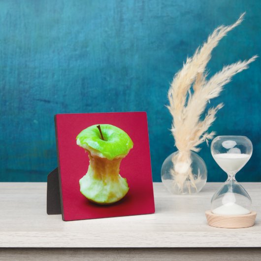 Groene appelkern fotoplaat (Insitu)