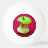 Groene appelkern pingpongballen (Achterkant)