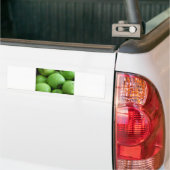 Groene appels bumpersticker (Op Truck)