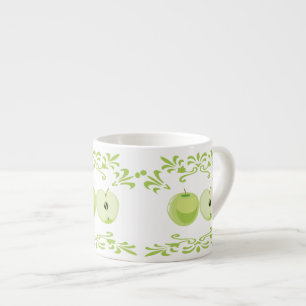 Groene appels espresso kop