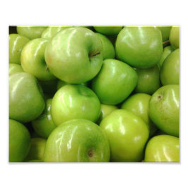 Groene appels foto afdruk