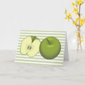 Groene appels Kaart (Gele Bloem)