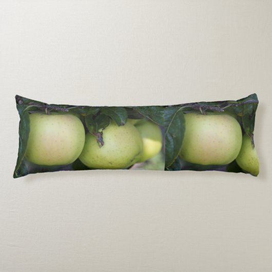 Groene appels lichaamskussen (Voorkant)