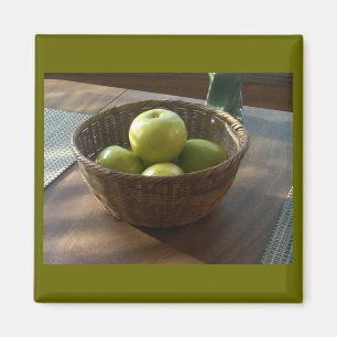 Groene appels magneet