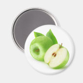 Groene appels magneet (Voorkant / Achterkant)