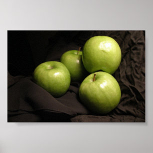 Groene appels ook poster